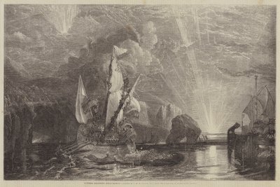 ポリフェムスを欺くユリシーズ 作： Joseph Mallord William Turner